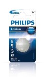 TABLETT-PATAREI, PHILIPS, 3V, CR2450, 1TK  Liitium