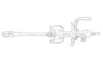 OE PEUGEOT 96745601ZD / steering column fits: citroen c-elysee, peugeot 301 1.2/1.6/1.6d 11.12-