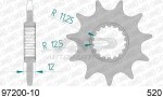 AFA 97200-10 / front motorcycle drive sprocket, steel