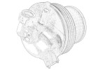 OE PEUGEOT 9801116380 / fuel filter (in housing, with gasket) fits: ds ds 3, ds 4, ds 5, ds 7, citroen berlingo, berlingo multispace, berlingo/minivan, c3 / c3 origin iii, c3 aircross ii, c3 ii, c3 picasso 1.5d-2.0d 04.08-