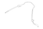 OE PEUGEOT 9808780480 / clutch servo hose fits: citroen berlingo, berlingo/minivan, opel combo/minivan, peugeot 308 ii, partner/minivan, rifter 1.6d 09.13-