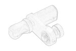 OE PEUGEOT 9810961080 / abs sensor rear right/left fits: citroen berlingo, berlingo/minivan, c4 x, c5 aircross, opel combo e tour / life, combo/minivan, corsa f, grandland / grandland x, mokka 1.2-electric 09.13-
