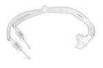 OE PEUGEOT 9814103480 / exhaust gas temp. sensor fits: citroen jumper ii, peugeot boxer 2.0d/2.2d 07.15-