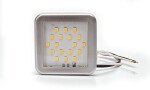 lamp sisevalgustus (valge, 18xLED, 24V, pindmine, ilma lülitita, juhtmega 24cm)
