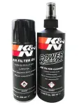 K&N - komplekt õhufiltri puhastamiseks ( õli 204ml + puhastusaine 355ml); AEROSOL