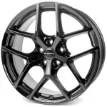 Литой диск Borbet Y черный glossy 7x16" 5x114.3 ET48 центральное отверстие 72.6