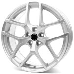 Литой диск Borbet Y Crystal Silver 6.5x16" 5x114.3 ET32 центральное отверстие 72.6