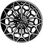 Литой диск Antera A105 Piano черный Diamond 10x23" 5x112 ET45 центральное отверстие 66.6