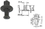 21adob polstri tüübel 8mm 1tk