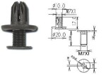 21bdob polstri tüübel 10mm 1tk
