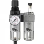 filter-regulaator-õlitaja 1/4". 1800l/min. 10 µm. 0-10bar pcl