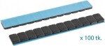 liimitav tasakaal 4,0 mm, karp 100x60gr. (12x5) fe,must (eco),