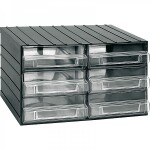 702t läbip. karpide moodul 6tk 382x290x230mm, artplast