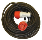 pikendusjuhe kummikattega 400v/10m 5x2,5mm2 mega