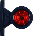sarvtuli led sirge madal 89mm 12/24v fristom