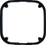 küljetuli led kollane 62x62 12/24v 0,5m juhtmega