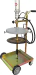 määrdepritsi kompl käruga. 25-30kg. survepl 370mm kaas 385mm pneu. 1781.a apac