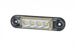 ld2327 küljetuli led valge 78x19x11mm 12/24v ip68