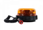 kollane vilkur 12/24v led. 3-punktkinnitus/magnet. toide sig. süütajast ø143x74