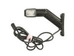 боковая фара рожок led superpoint 4 45° 176mm левый 12/24v aspöck