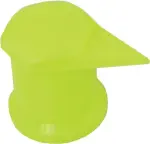 rattamutri kate/kaitse m32 plast/ kollane noolega kapsel