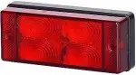 lpd591 lisadpiduri-udutuli led 107x46mm punane 12/24v