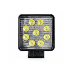 töötuli 9 led 27w 10-30v 2200 lum 110x128x35mm