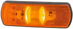 küljetuli led kollane suunatule funktsiooniga 122x44x16mm 12/24v 0.5m juhe