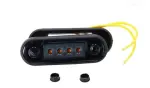 küljetuli led kollane tumeda klaasiga 12/24v 84.2x27.7x12x8mm