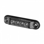 ld2329 "grafiit" küljetuli led punane 78x19x11mm 12/24v ip68
