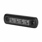 ld677 "grafiit" küljetuli led punane 12/24v 110x31x15mm