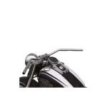 mootorratta juhtraud läbimõõt 25,4mm DRAGBAR LONG värv hõbedane sobib: SUZUKI M, VL, VZ; YAMAHA XVS 800/1100 1997-2009