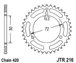 мотоцикла для цепи цепное колесо задняя JT 37 количество зубов