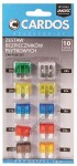 kaitsmekompl "kahvel" 5/7.5/10x2/15x2/20x2/25/30a 10tk cardos