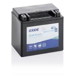 аккумулятор AGM / необслуживаемый / стартерный аккумулятор EXIDE 12V 12Ah 200A +- 150x90x145mm