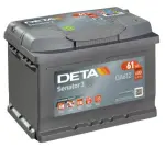 DETA SENATOR 3 12V/61Ah/ 600A 242x175x175 -+ DA612