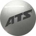ats kapsel n23. hõbedane/must logo