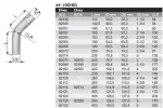 SUMMUTIPÕLV 88,9 mm 45° ALUTSINK