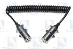 TRUCKLIGHT elektrijuhe S 7/24V pistikutega (6- emane/1- isane)