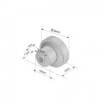 rull katus diameeter 24mm x lai. 7mm (24x7mm)