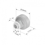 rull katus diameeter 24mm x lai. 7mm (24x7mm)