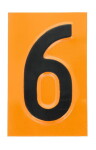 tahvel hoiatus/ informatsioon, number hoiatustahvlile ADR "6"
