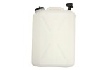 mahuti vee jaoks ( kraaniga 25l, valge, kanister )