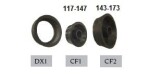 corghi dx/cbf lisa tsentreerimiskoonused van / offroad 117-173 mm