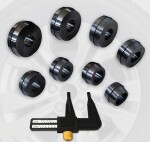 corghi balans. täppispukside kmpl , kahepoolsed, 8tk, 51-118mm