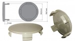 kapsel 56,5mm (logota), hall, mini-oe-veljele (oe-nr:3613 171 069)