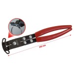 voolikuklambrite tangid, 220mm