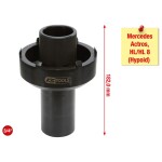 3/4" soonmutrivõti 6 tapiga, mercedes, 105-125mm