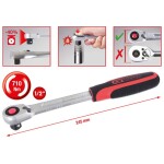 1/2" slimpower ümberlülitatav narre, 72 hammast