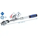 1/2" teleskoop-kahesuunaline narre, painduva peaga